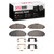 DFC 15-23 Ford Mustang Front 5000 Advanced Ceramic Brake Pads and Hardware Kit