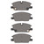 DFC 5000 Advanced Ceramic Front Brake Pads, Buick Envista 2020-2025