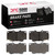 DFC 95-8 Toyota Tacoma Front 5000 Advanced Ceramic Brake Pads