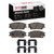 DFC 5000 Advanced Ceramic Front Brake Pads and Hardware Kit, Hyundai Venue 2020-2025