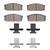 DFC 81-86 Nissan Maxima Front 4000 HybriDynamic Brake Pads and Hardware Kit