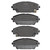 DFC 14-25 Mazda CX-30 Front 5000 Advanced Ceramic Brake Pads