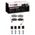 DFC 90-97 Audi V8 Quattro Front 5000 Advanced Semi Metallic Brake Pads and Hardware Kit