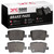 DFC 5000 Advanced Ceramic Rear Brake Pads, Genesis G90 2019-2022