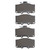 DFC 88-95 Toyota 4Runner Front 5000 Advanced Ceramic Brake Pads