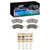 DFC 4000 HybriDynamic Rear Brake Pads and Hardware Kit, Ford Transit-350 HD/DRW 2020-2025