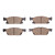 DFC 5000 Advanced Ceramic Front Brake Pads, Ford Edge 2019-2021