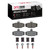 DFC 5000 Advanced Low-Metallic Rear Brake Pads and Hardware Kit, Volvo V90 Low Metallic 1988-2000