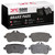 DFC 12-19 Mercedes-Benz GLE63 AMG Rear 5000 Advanced Low Metallic Brake Pads