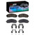 DFC 01-05 Ford Explorer Sport Front 4000 HybriDynamic Brake Pads and Hardware Kit