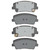 DFC 18-23 Genesis G70 Front 5000 Advanced Ceramic Brake Pads