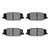 DFC 83-95 Suzuki Samurai Front 4000 HybriDynamic Brake Pads
