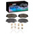 DFC 13-21 Honda Civic Front 4000 HybriDynamic Brake Pads and Hardware Kit
