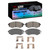 DFC 89-06 Infiniti G20 Front 4000 HybriDynamic Brake Pads and Hardware Kit