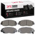 DFC 5000 Advanced Ceramic Front Brake Pads, Acura EL 1996-2015