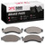 DFC 5000 Advanced Semi-Metallic Front Brake Pads, Ford F-150 4WD 1986-1993