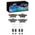 DFC 16-20 Buick Envision Rear 4000 HybriDynamic Brake Pads and Hardware Kit