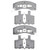 DFC 88-02 Chevrolet K3500 Front 5000 Advanced Semi Metallic Brake Pads