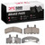DFC 5000 Advanced Ceramic Front Brake Pads, Cadillac Escalade 1988-2002