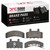 DFC 5000 Advanced Semi-Metallic Front Brake Pads, Chevrolet C1500 1988-1991