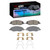 DFC 07-17 Nissan Versa Front 4000 HybriDynamic Brake Pads and Hardware Kit