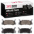 DFC 87-95 Mazda 323 Rear 5000 Advanced Semi Metallic Brake Pads
