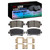 DFC 10-20 Buick Regal Rear 4000 HybriDynamic Brake Pads and Hardware Kit