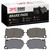 DFC 5000 Advanced Low-Metallic Front Brake Pads, Audi RS6 2016-2025