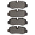 DFC 5000 Advanced Low-Metallic Rear Brake Pads, Mercedes-Benz Viano (Mexico) 2016-2023