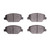 DFC 5000 Advanced Ceramic Front Brake Pads, Buick Regal Sportback 2016-2021