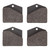 DFC 5000 Advanced Low-Metallic Rear Brake Pads, Jaguar XJ 1962-1993