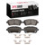 DFC 11-17 Mazda 2 (Mexico) Front 5000 Advanced Ceramic Brake Pads and Hardware Kit