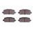 DFC 5000 Advanced Ceramic Rear Brake Pads, Honda HR-V 2016-2022
