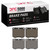 DFC 5000 Advanced Ceramic Front Brake Pads, Bentley T1 Series 1967-1990