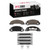 DFC 5000 Advanced Semi-Metallic Front Brake Pads and Hardware Kit, Ford Ranger (USA/Canada) 1986-1987