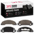 DFC 5000 Advanced Semi-Metallic Front Brake Pads, Ford Aerostar 1986-1987