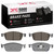 DFC 5000 Advanced Ceramic Front Brake Pads, Ford Focus 2013-2023