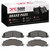 DFC 5000 Advanced Semi-Metallic Front Brake Pads, Dodge Ram 3500 2009-2018