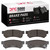 DFC 5000 Advanced Ceramic Rear Brake Pads, Chevrolet Optra (Mexico) 2007-2016