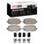 DFC 14-23 Chrysler 200 Rear 5000 Advanced Ceramic Brake Pads and Hardware Kit