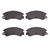 DFC 5000 Advanced Ceramic Front Brake Pads, Subaru RX 1985-1994