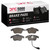 DFC 5000 Advanced Ceramic Front Brake Pads, Audi Q3 (Mexico) 2012-2024