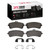 DFC 15-17 Mercedes-Benz S600 Rear 5000 Advanced Low Metallic Brake Pads and Hardware Kit