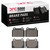 DFC 5000 Advanced Low-Metallic Rear Brake Pads, Mitsubishi Lancer 2008-2015