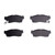 DFC 5000 Advanced Ceramic Front Brake Pads, Mitsubishi i-MiEV 2012-2017