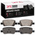 DFC 5000 Advanced Ceramic Rear Brake Pads, Hyundai Santa Fe 2021-2026