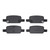 DFC 21-22 Chevrolet Colorado Rear 5000 Advanced Ceramic Brake Pads