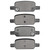 DFC 21-22 Chevrolet Colorado Rear 5000 Advanced Ceramic Brake Pads