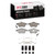 DFC 5000 Advanced Ceramic Front Brake Pads and Hardware Kit, Ram ProMaster City 2015-2020