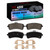 DFC 4000 HybriDynamic Rear Brake Pads and Hardware Kit, Mercedes-Benz AMG GT 63 2014-2024